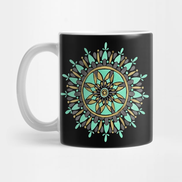 Mint Mandala by CatCoq